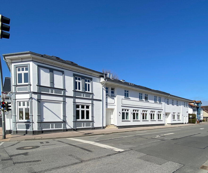 Sanierte Wohnanlage in Westerland auf Sylt mit Trockenestrich und Fußbodenheizung von Lindner GFT | © © www.Lindner-Group.com